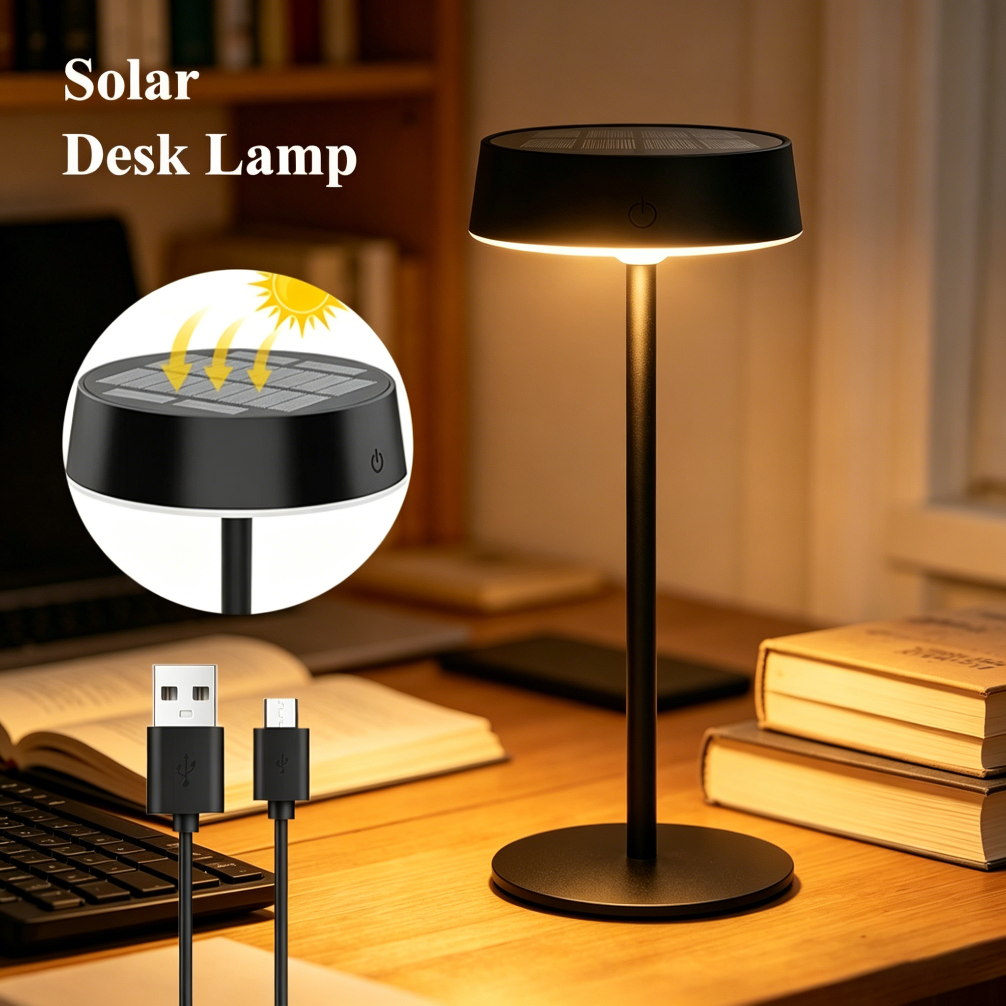 Camping Solar Lantern - New Desk Lamp Solar Light Table