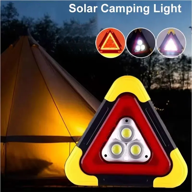 Camping Solar Lantern - 3 in 1 Solar Car Emergency