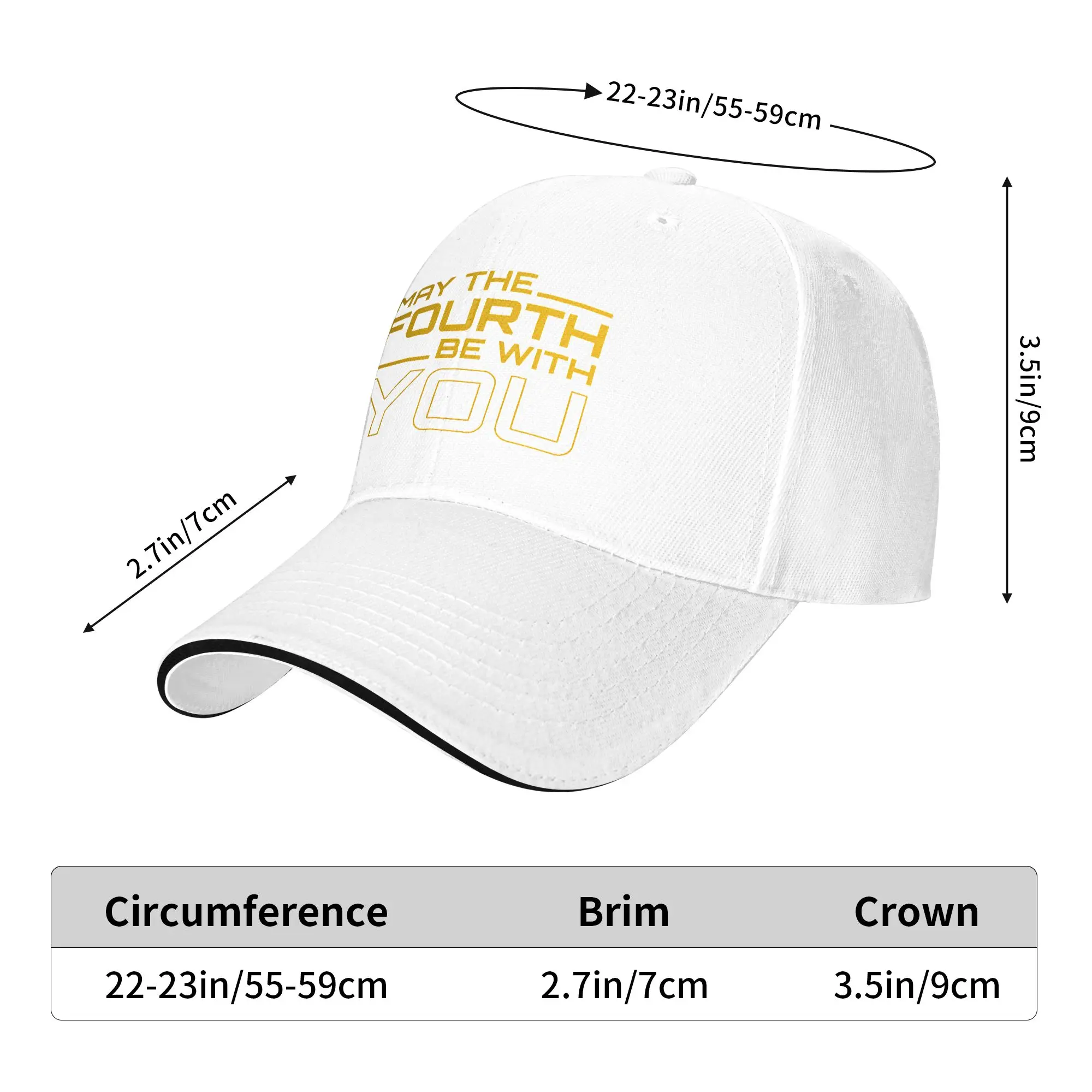 Outdoor Camping Logo - May The Fourth Baseball Cap Be