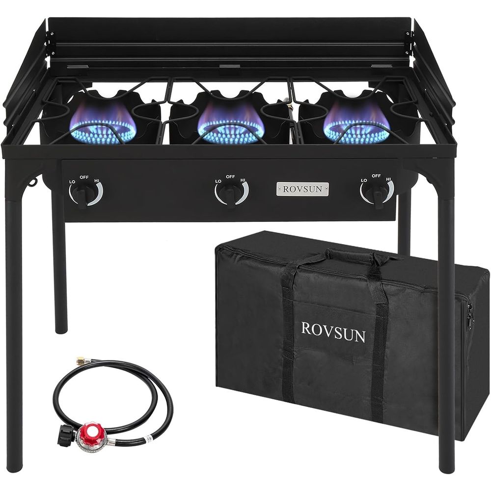 Outdoor Camping List - Portable Outdoor Propane Gas Stove with