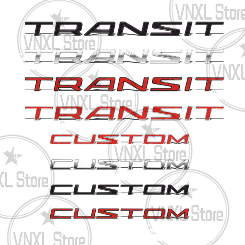 Outdoor Camping Logo - Car-Styling For Ford Transit Custom Letter