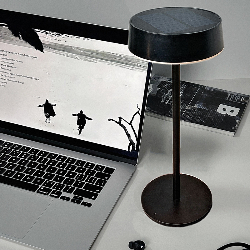 Camping Solar Lantern - Solar Table Lamp Dimmable LED Desk