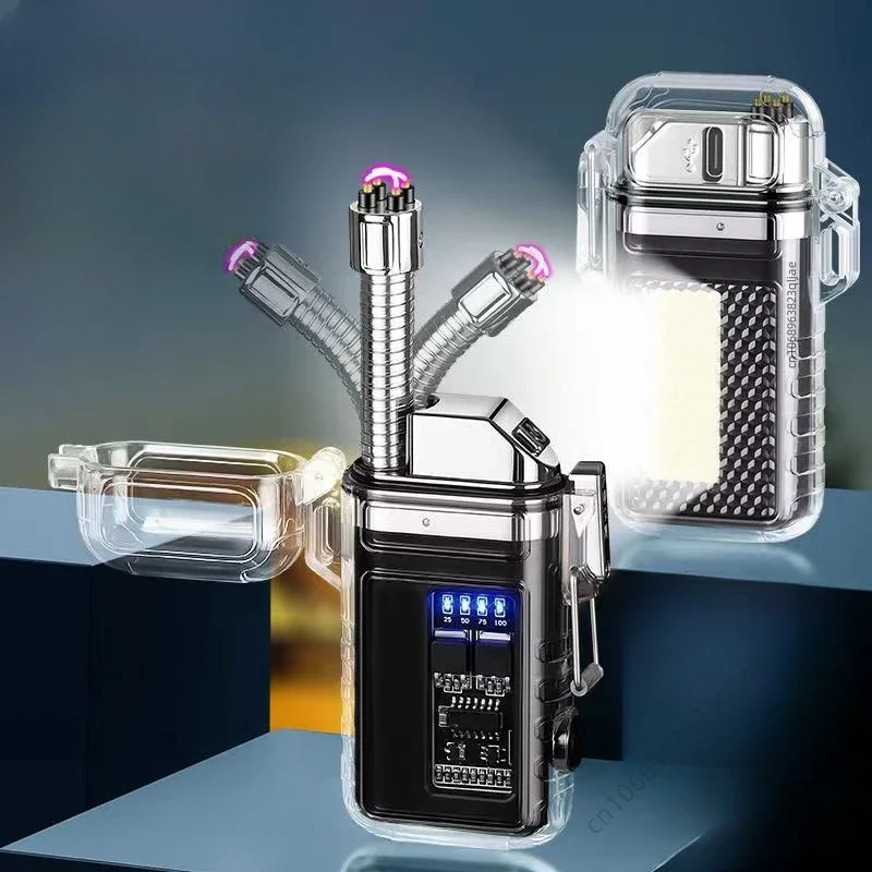 Outdoor Windproof Lighter - 2023 NEW USB Tape-C Waterproof Lighter