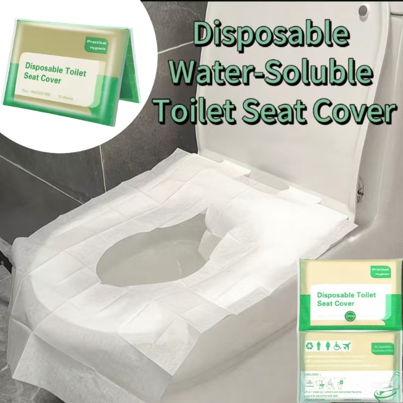 Outdoor Camping Carpet - 10-300pcs Disposable Toilet Seat Cover Portable
