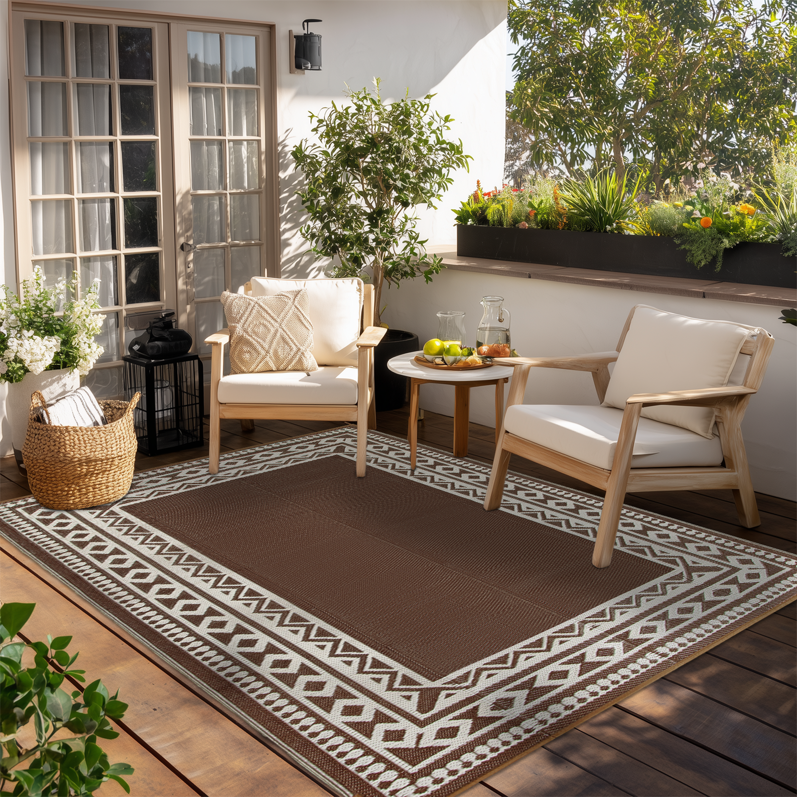 Outdoor Rug 5x8 and 9x12 feet  - Outdoor Camping Rugs 9X12 recension och pris