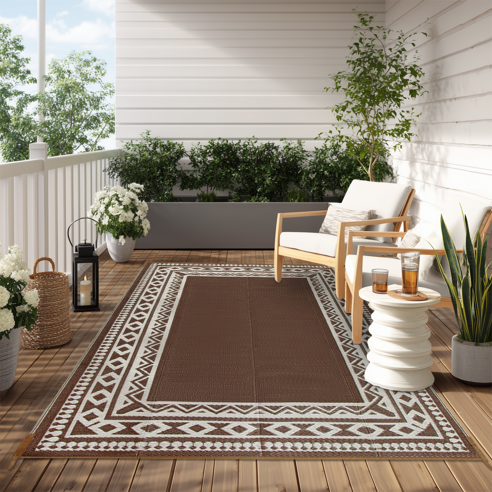 Outdoor Rug 5x8 and 9x12 feet  - Outdoor Camping Rugs 9X12 recension och pris