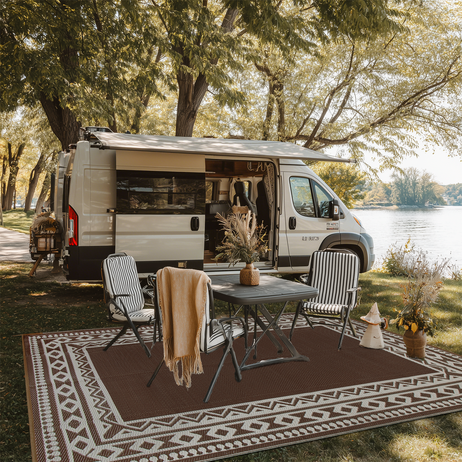 Outdoor Rug 5x8 and 9x12 feet  - Outdoor Camping Rugs 9X12 recension och pris
