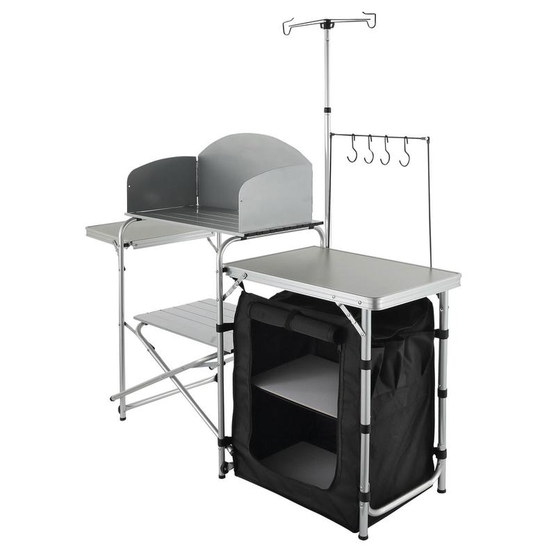 Camping Kitchen Table, Folding - Outdoor Camping Kitchen Setup recension och pris