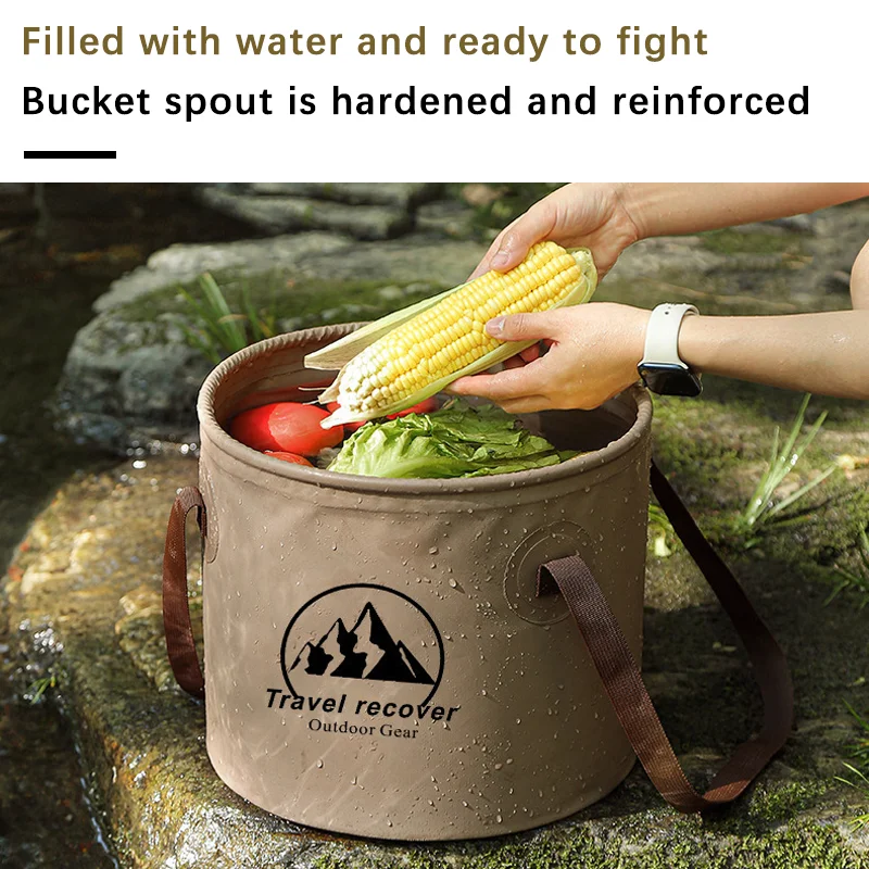 10L 20LFolding Bucket Waterpro - Outdoor Camping Sink recension och pris