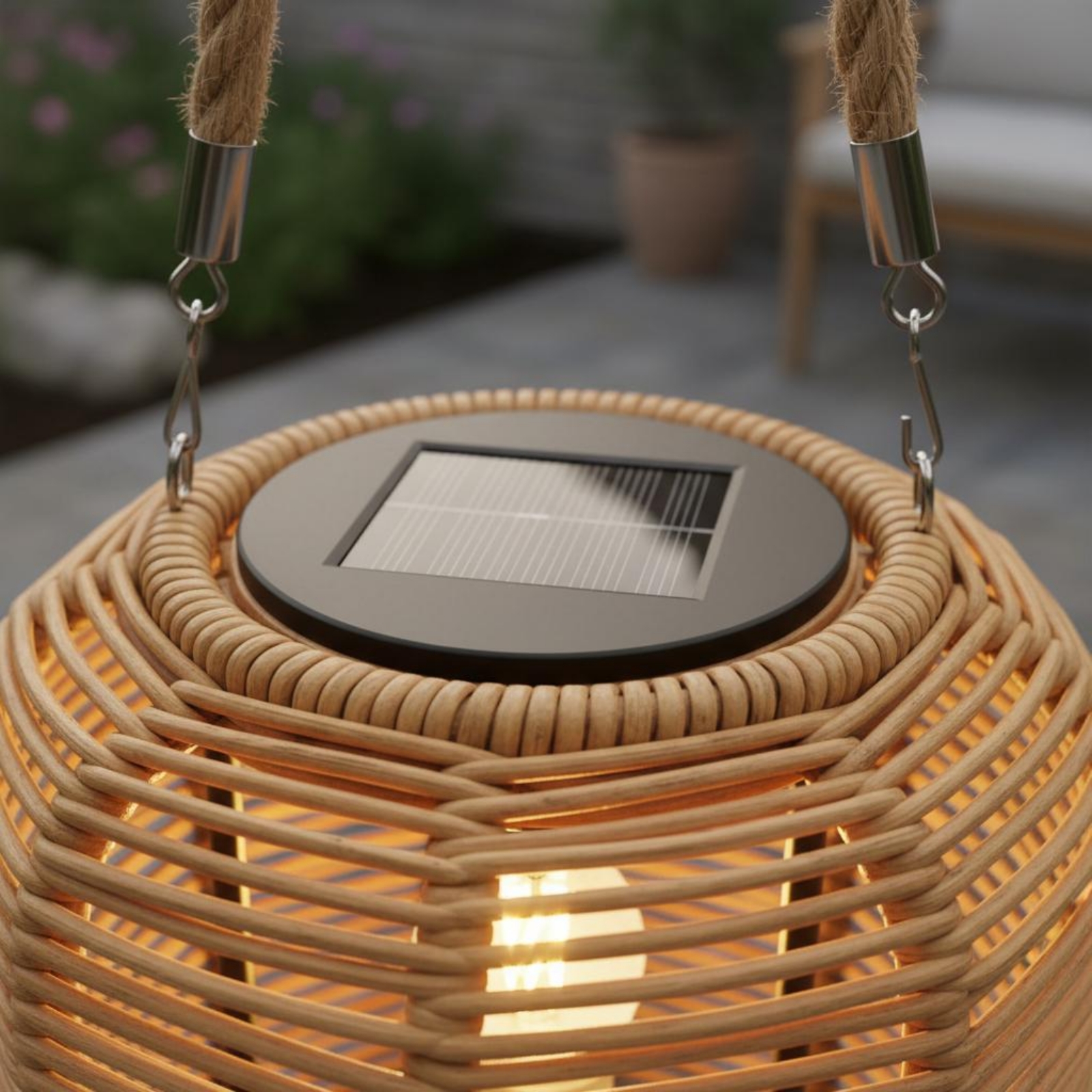 Handwoven Solar Lantern Braide - Camping Solar Lantern recension och pris