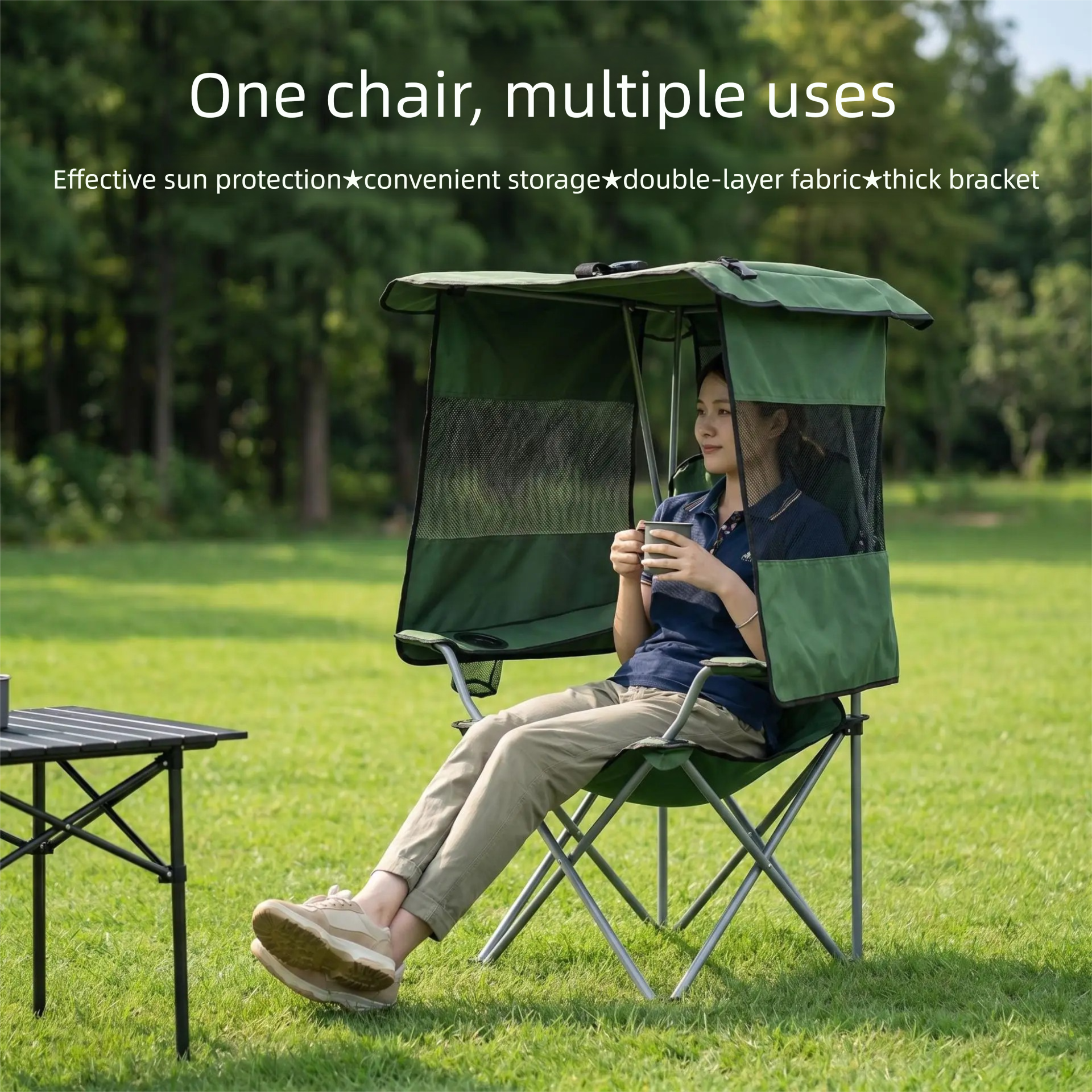 Outdoor folding chair, fishing - Outdoor Camping Canopy recension och pris