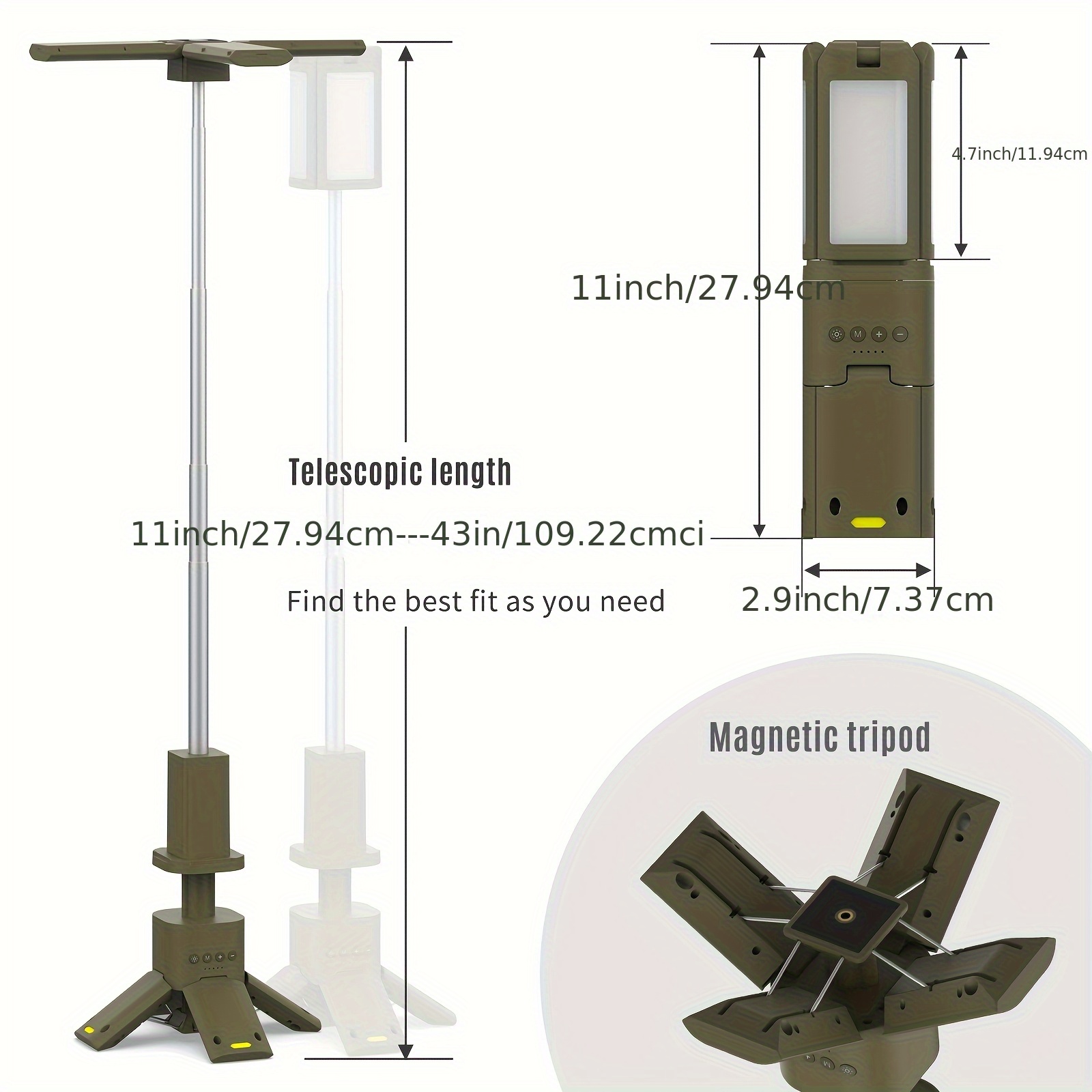 Camping Lantern, 14000mAh Rech - Camping Solar Lantern recension och pris