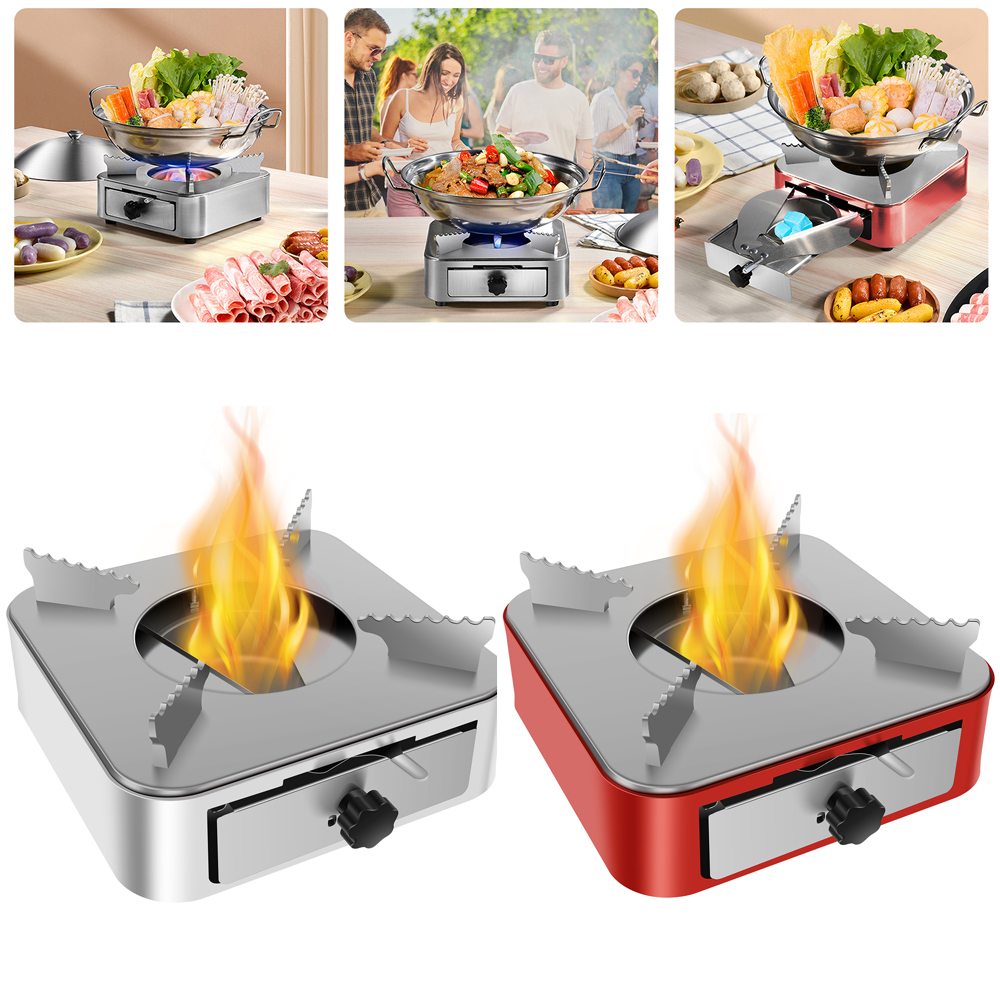 Portable Camping Stove Stainle - Outdoor Camping Equipment recension och pris