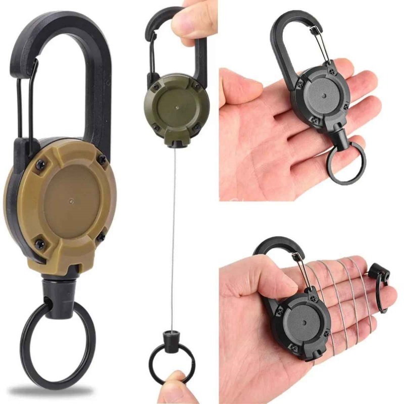 Outdoor Retractable Keychain H - Outdoor Camping Logo recension och pris