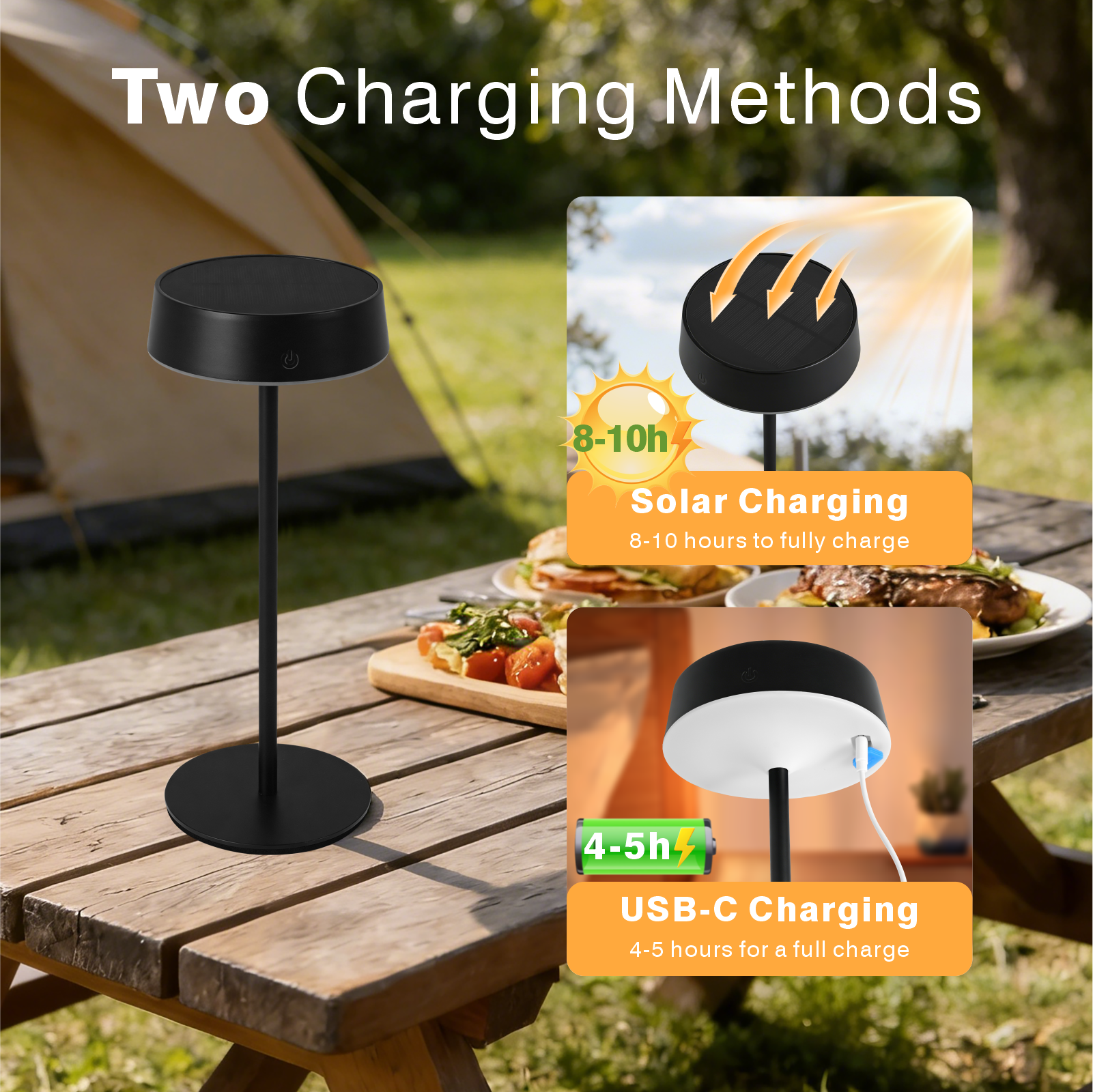 New Desk Lamp Solar Light Tabl - Camping Solar Lantern recension och pris