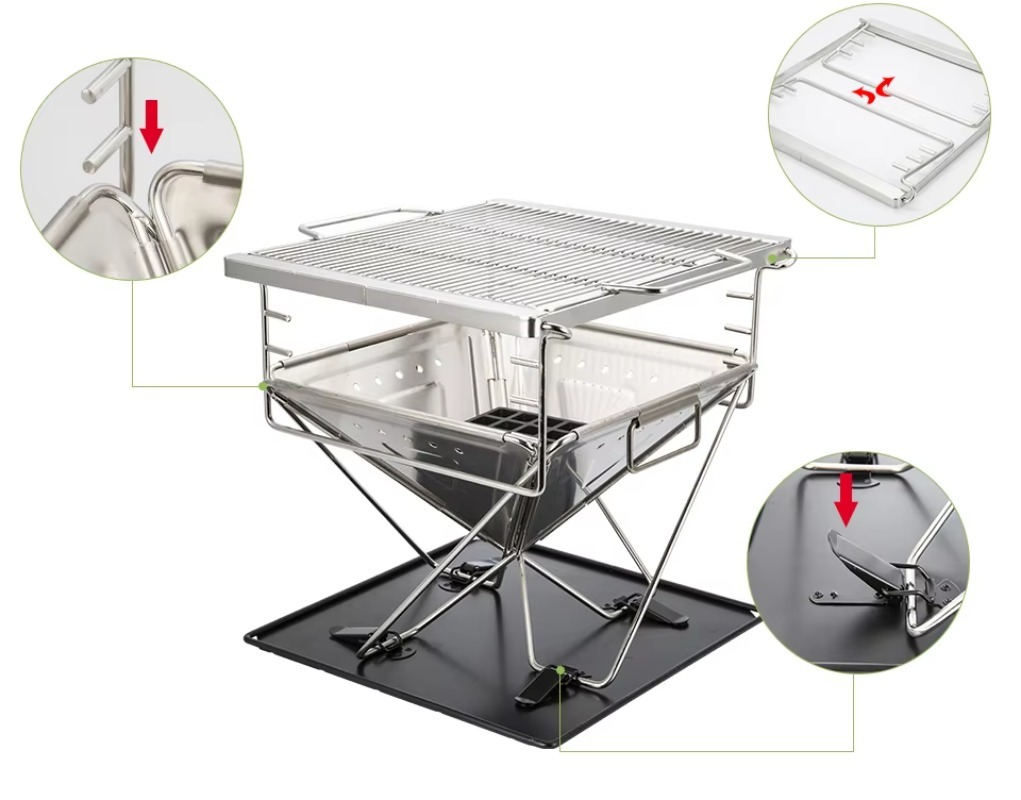 【Best-selling】Adjustable Folda - Outdoor Camping Stove recension och pris