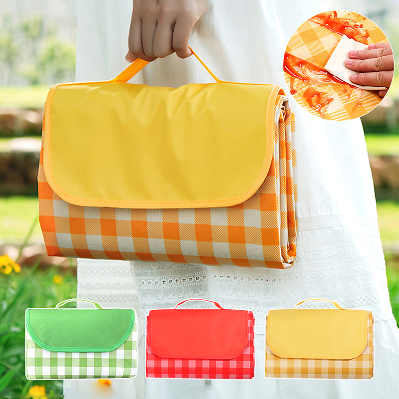 1PC Foldable Picnic Mat Portab - Outdoor Camping Carpet recension och pris