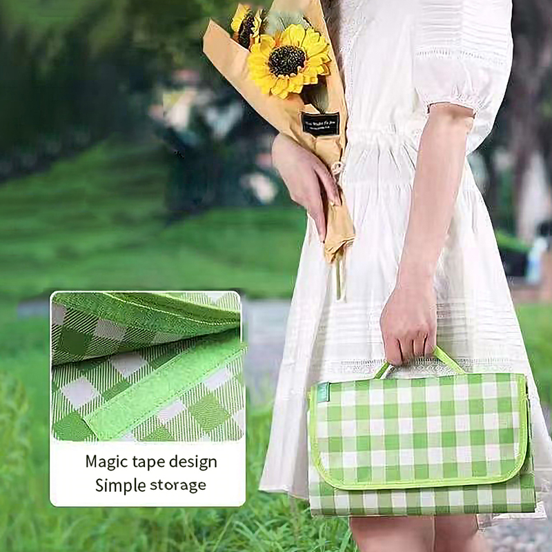 1PC Foldable Picnic Mat Portab - Outdoor Camping Carpet recension och pris