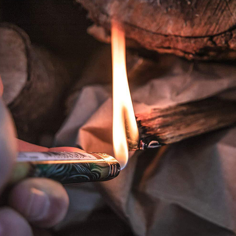 1Set Outdoor Wood Firelighters - Outdoor Camping Fireplace recension och pris