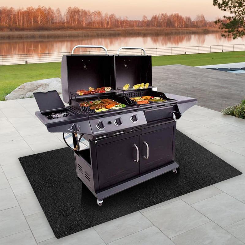 Under Grill Mat Fireplace Fire - Outdoor Camping Fireplace recension och pris