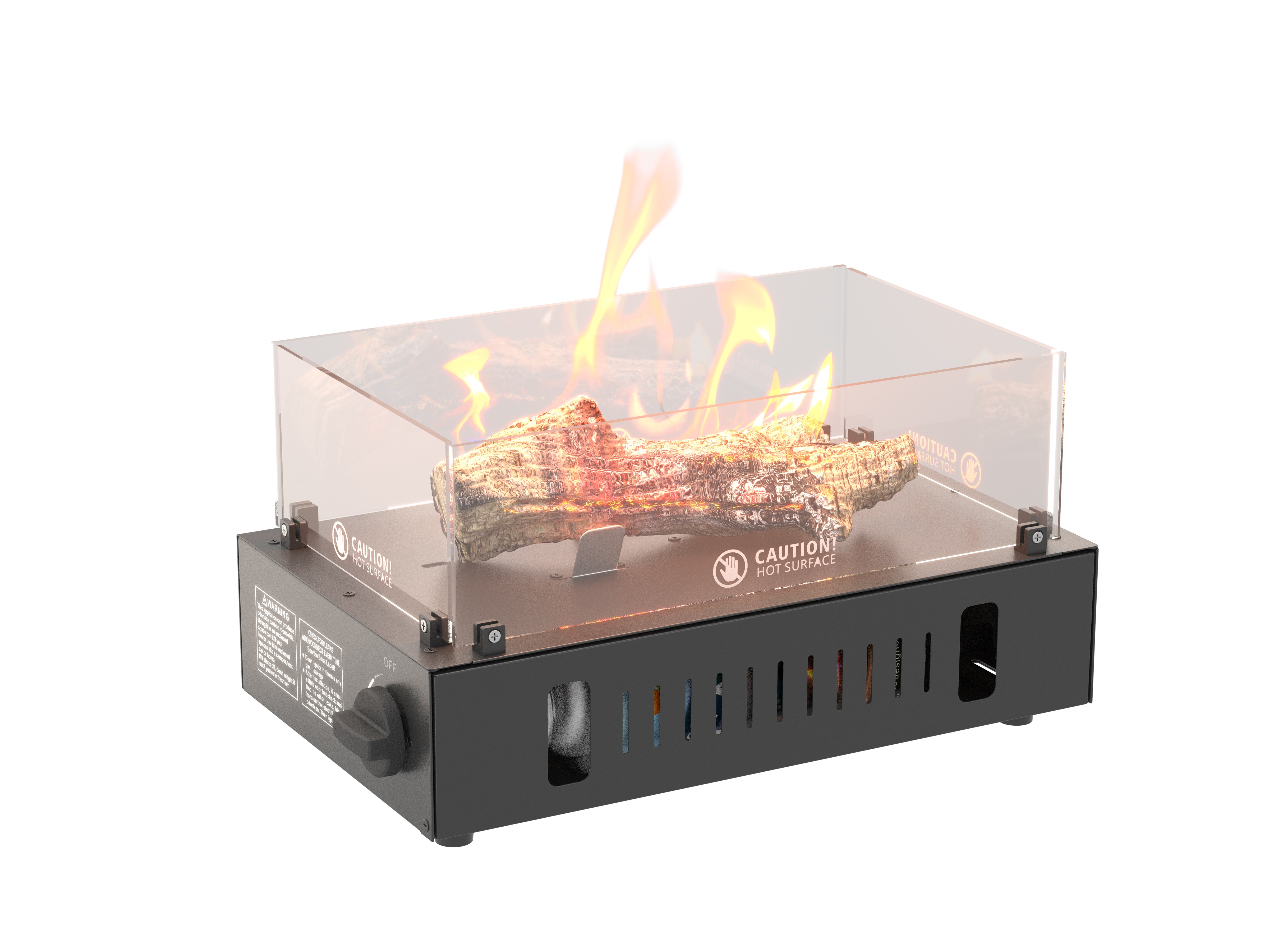 Alogfire Real Flame Smokeless  - Outdoor Camping Fireplace recension och pris