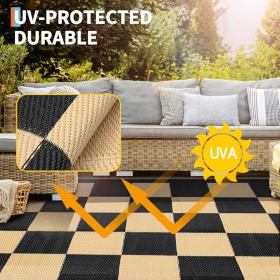 Outdoor Rug Waterproof 9x12 Re - Outdoor Camping Rugs 9X12 recension och pris