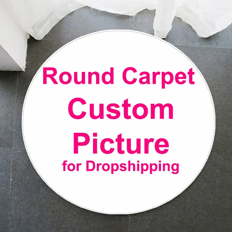 Custom Round Rug with Logo, Pe - Outdoor Camping Logo recension och pris