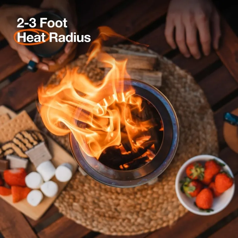 Portable Camping Stove Tableto - Outdoor Camping Fireplace recension och pris