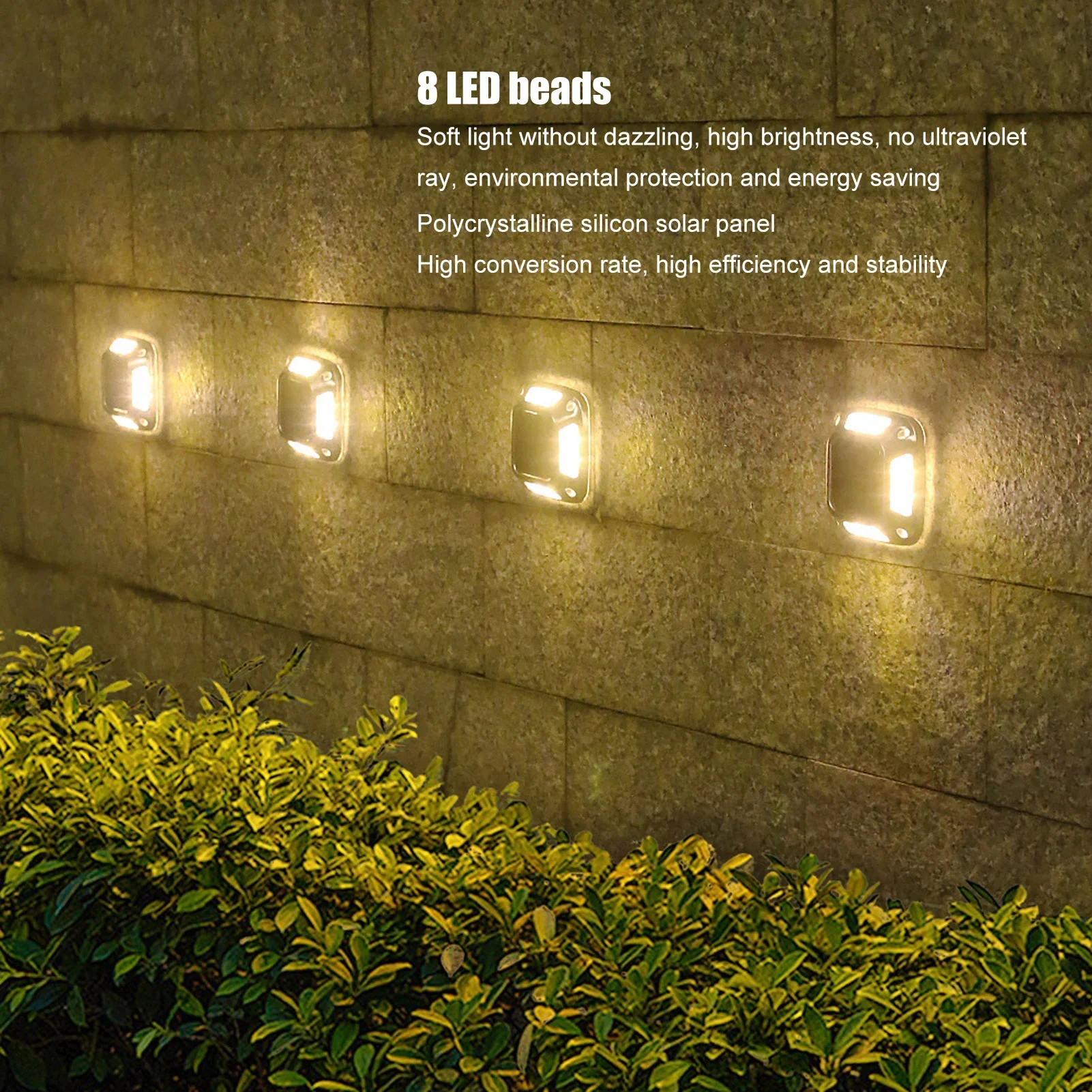 8LED Solar Driveway Light Outd - Camping Solar Lantern recension och pris