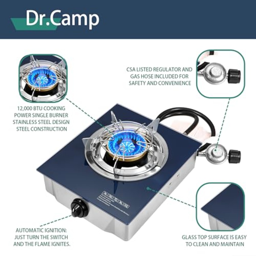 Outdoor Camping Stove 12000 BT - Outdoor Camping List recension och pris