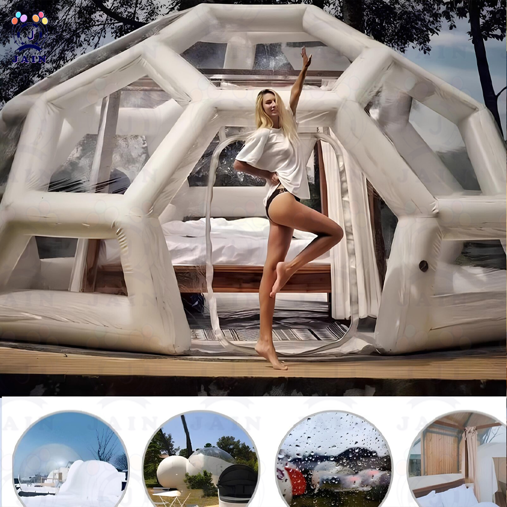 Inflatable Dome Tent with Pump - Outdoor Camping Rentals recension och pris