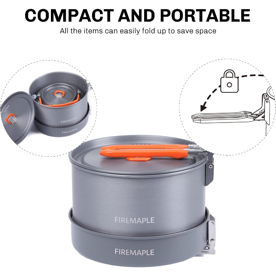 Fire-Maple Feast 4 Piece Campi - Outdoor Camping Kit recension och pris