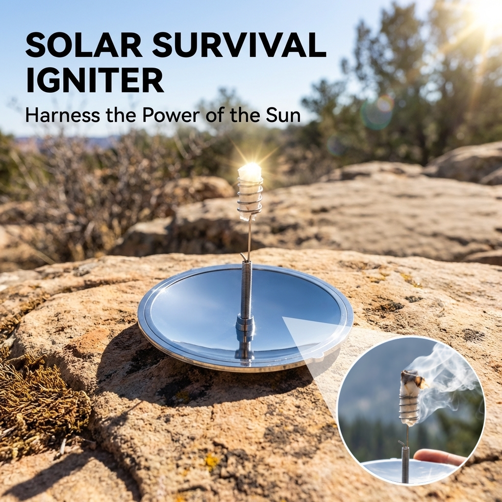 Portable Solar Igniter For Out - Camping Solar Lantern recension och pris