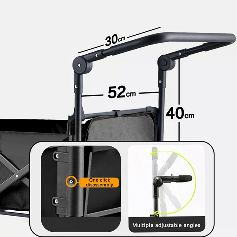 Foldable Folding Cart Push Han - Outdoor Camping Equipment recension och pris