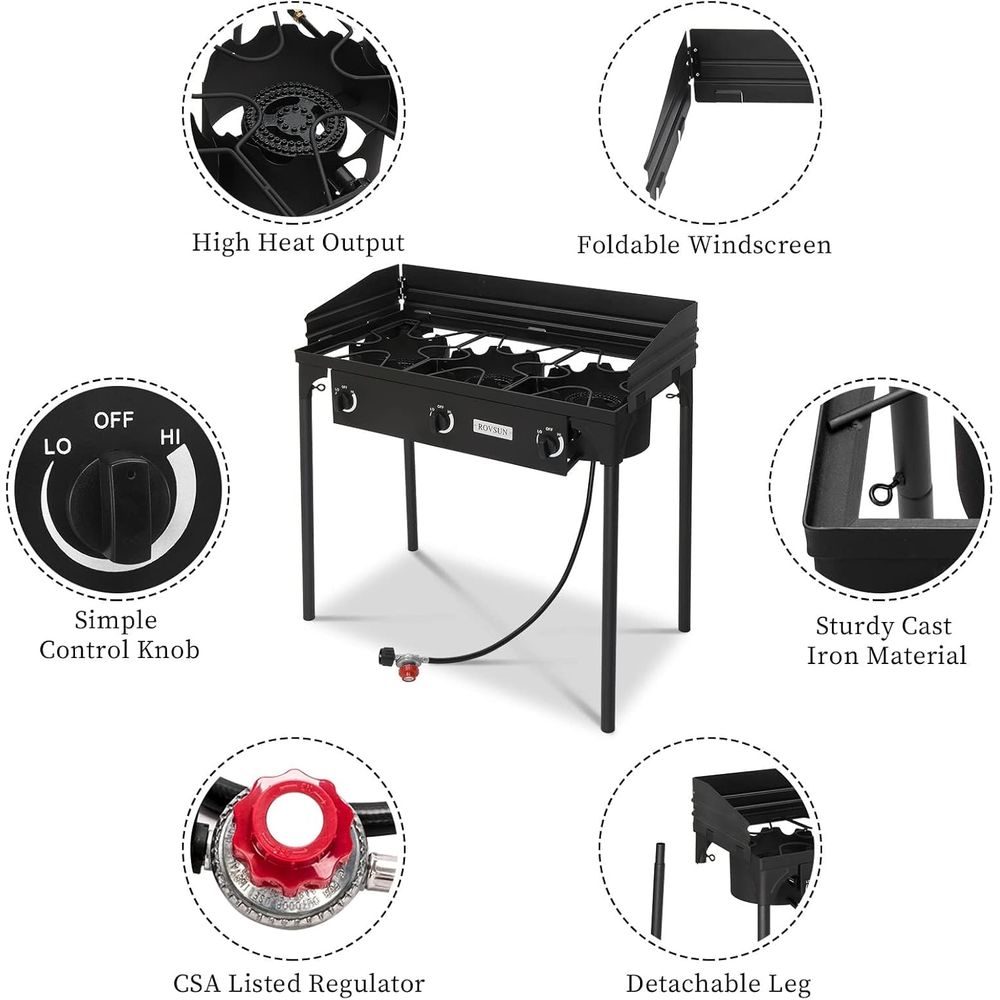 Portable Outdoor Propane Gas S - Outdoor Camping List recension och pris