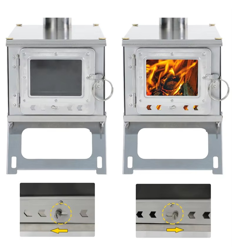 【Popular】DANCHEL S1 Foldable T - Outdoor Camping Stove recension och pris