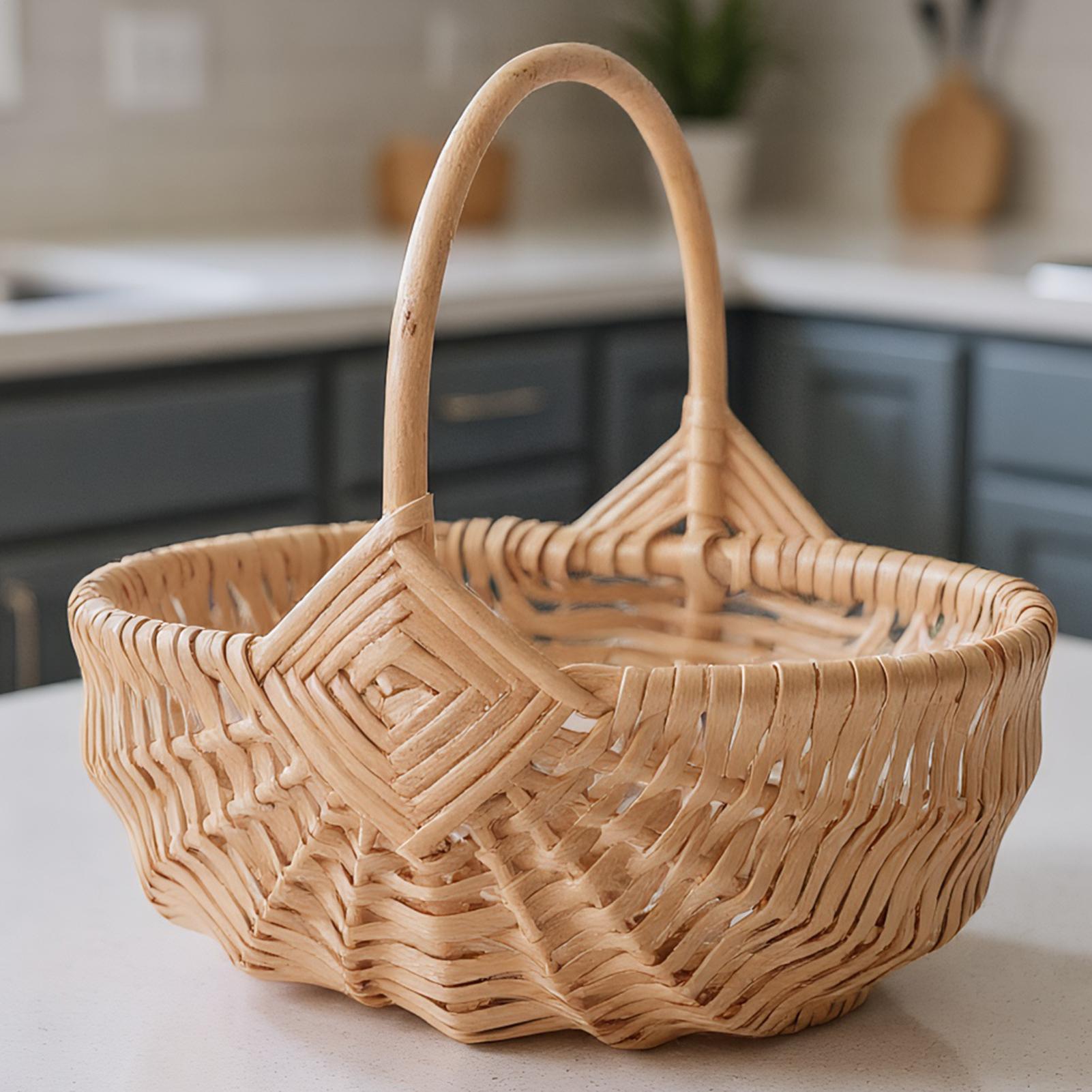 Woven Wicker Picnic Basket Wit - Outdoor Activities In Camping recension och pris