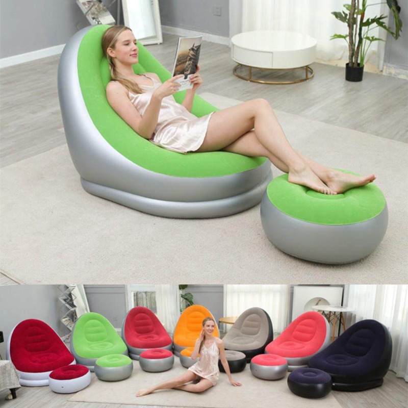 Lazy Person's Foldable Inflata - Outdoor Camping Rentals recension och pris