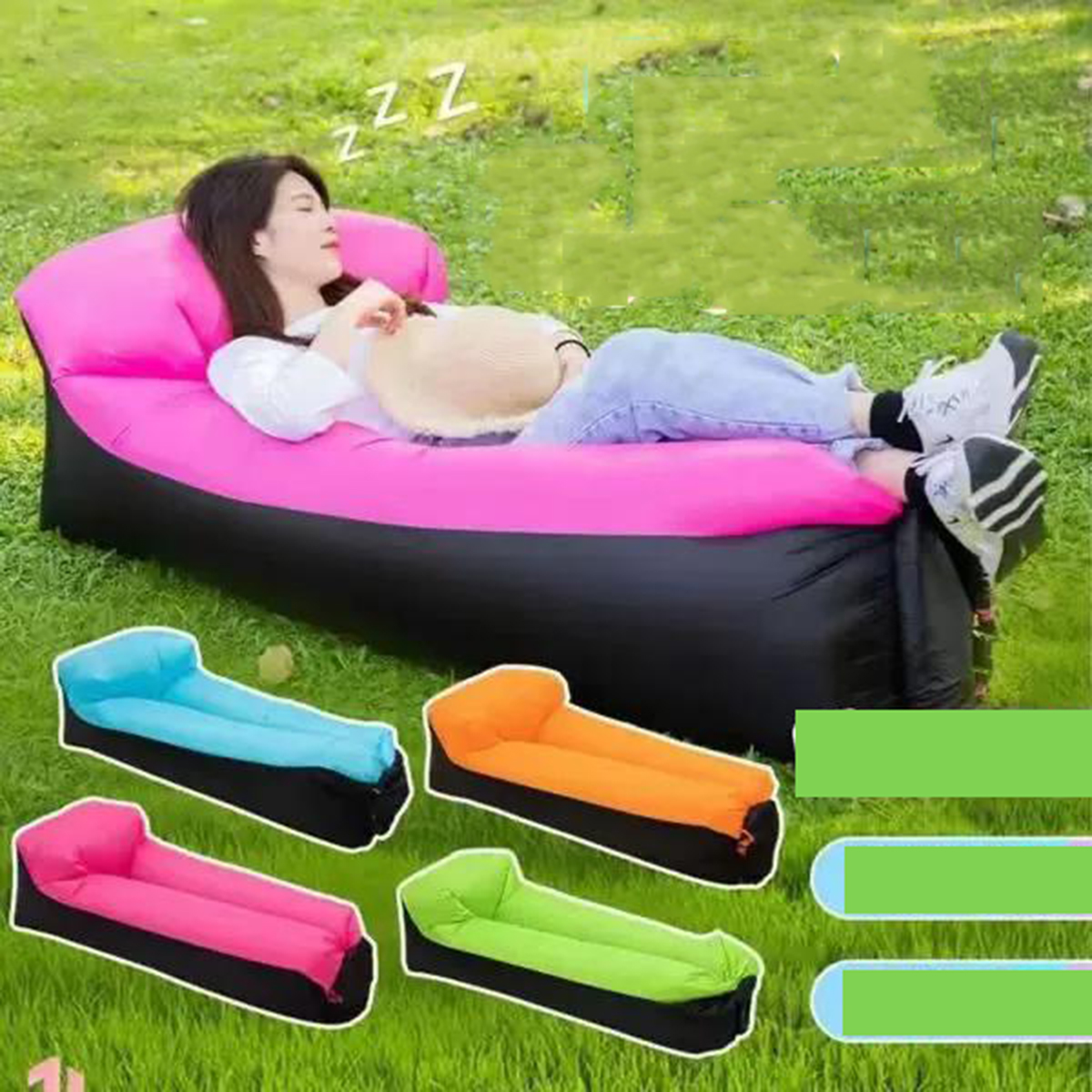 Portable Inflatable Bed, Outdo - Outdoor Camping Carpet recension och pris