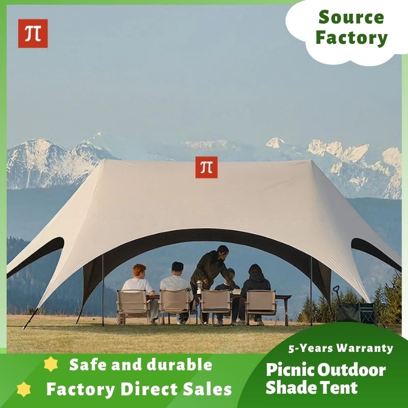 ACamping Gazebo Hexagonal Rain - Outdoor Camping Canopy recension och pris