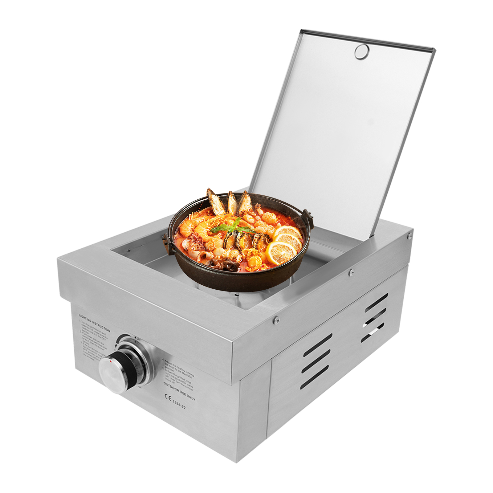 Gas Stove, Embedded/Outdoor, 3 - Outdoor Camping Stove recension och pris