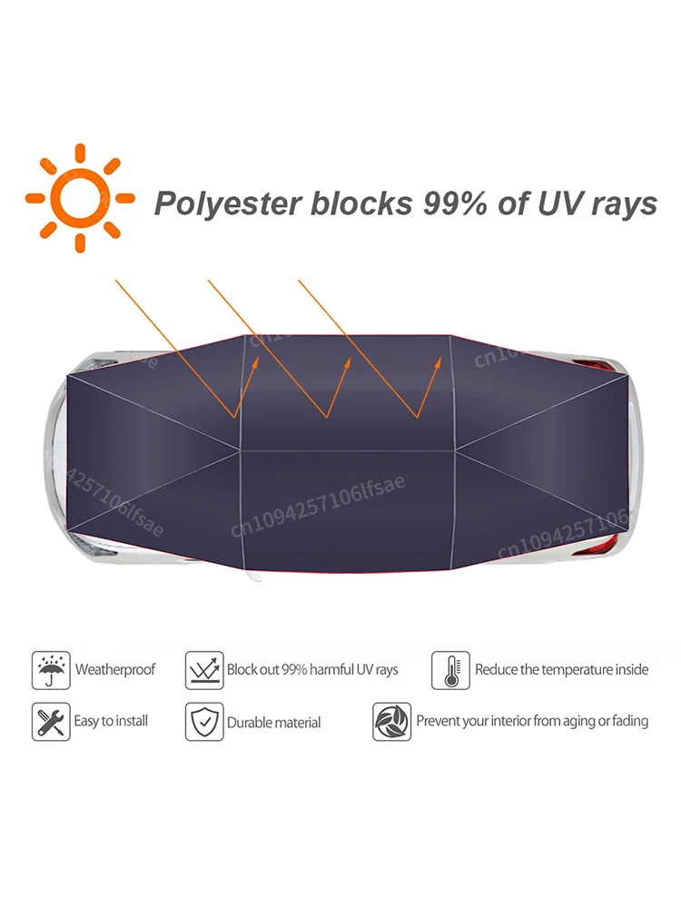 NEW Vehicle Canopy Protector W - Outdoor Camping Canopy recension och pris