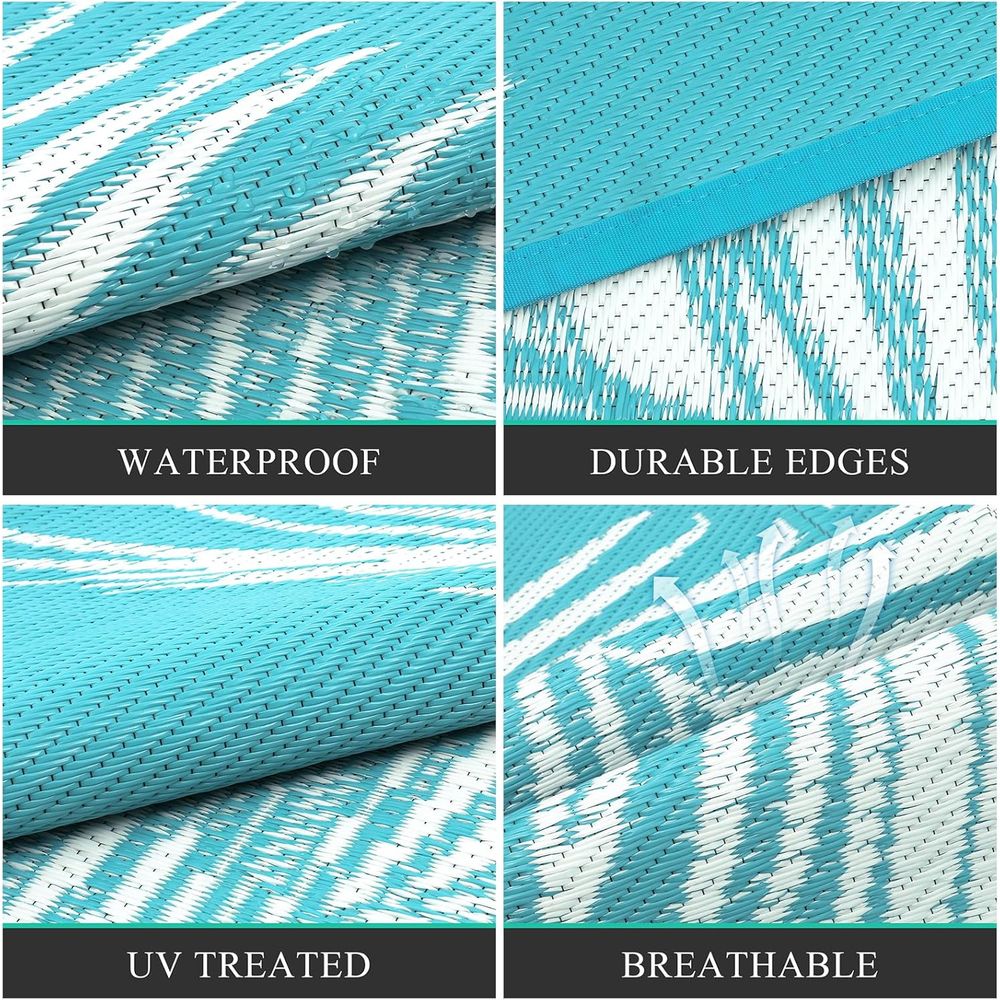 Reversible Plastic Outdoor Rug - Outdoor Camping Rugs 9X12 recension och pris