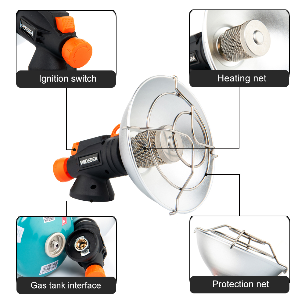 Widesea Camping Heater Portabl - Outdoor Camping Sink recension och pris