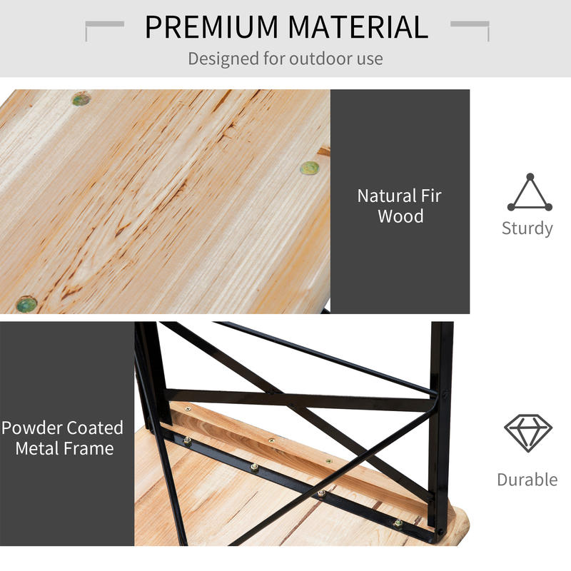 6' Portable Picnic Table and B - Outdoor Activities In Camping recension och pris