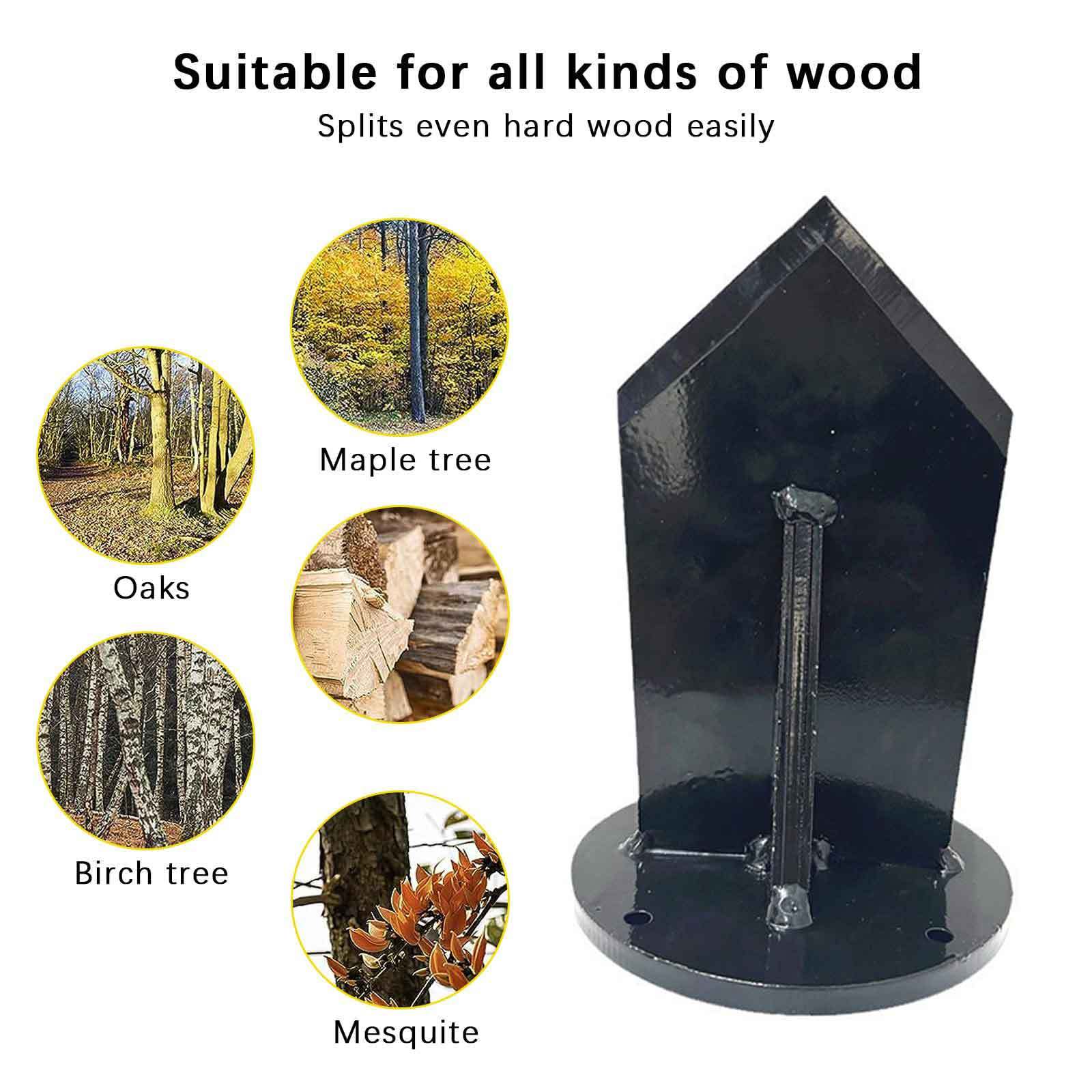 Carbon Steel Vertical Firewood - Outdoor Camping Fireplace recension och pris