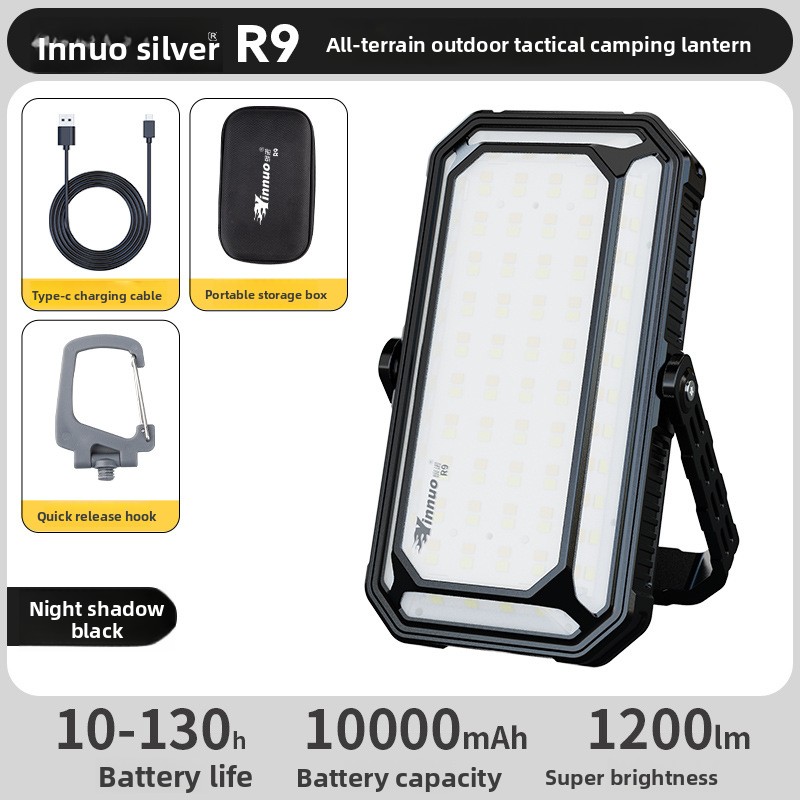 R9 10000mAh Solar Rechargeable - Camping Solar Lantern recension och pris