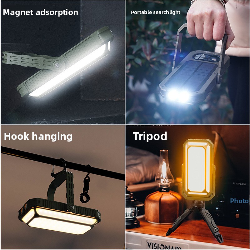 R9 10000mAh Solar Rechargeable - Camping Solar Lantern recension och pris