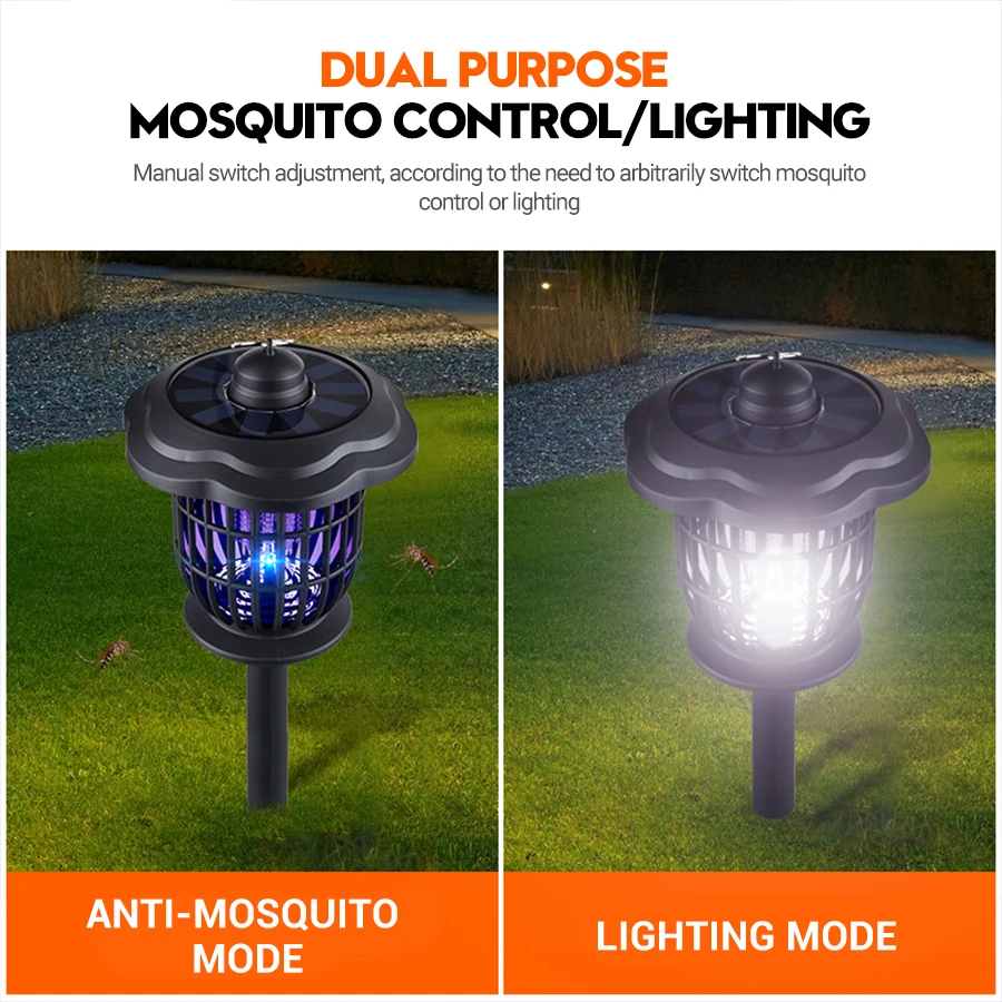 2-in-1 1200mAh LED Solar Light - Camping Solar Lantern recension och pris