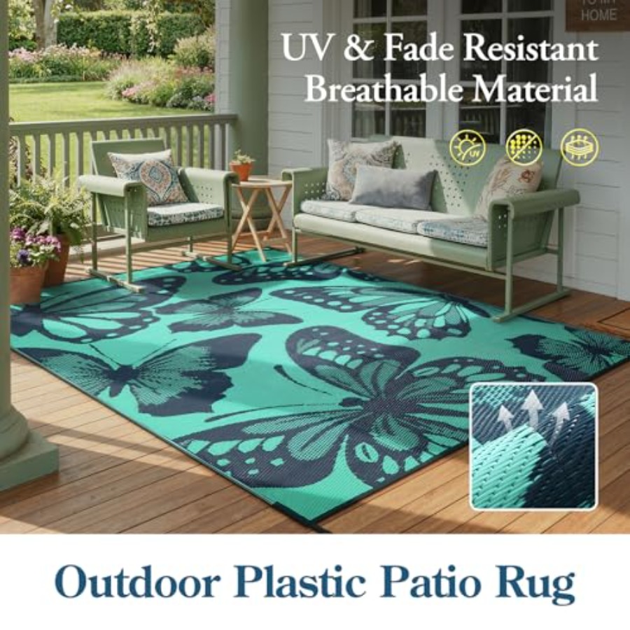 Waterproof Outdoor Rug 9x12, R - Outdoor Camping Rugs 9X12 recension och pris